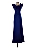 Xscape Blue Cocktail Dress Size 4 - photo 1