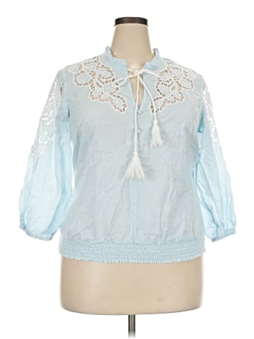 Venus 3/4 Sleeve Blouse (view 1)