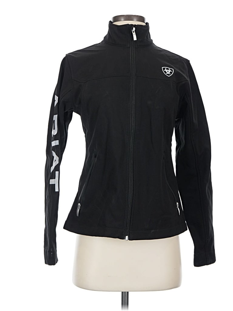 Pre-owned Ariat Track Jacket In Black