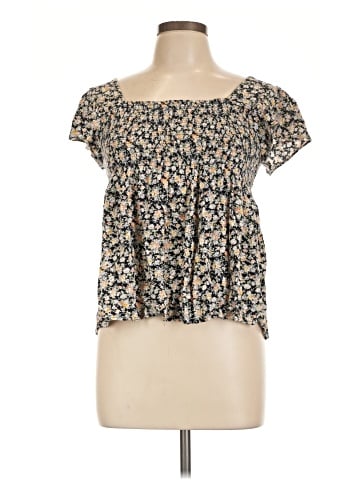 Rewind Short Sleeve Blouse (view 1)