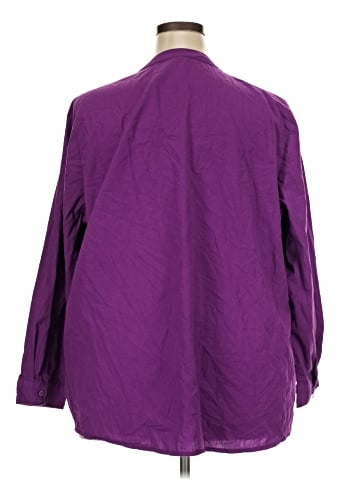 Woman Within 3/4 Sleeve Blouse (view 2)