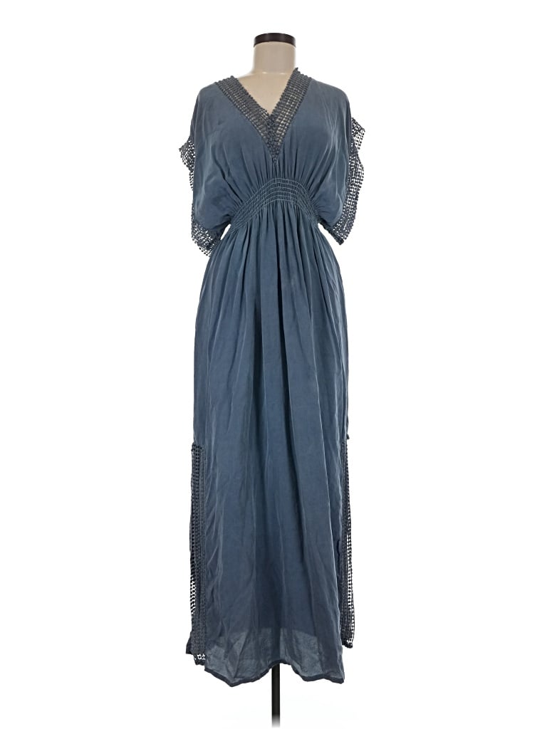 Pre-owned Monrow Casual Dress In Blue