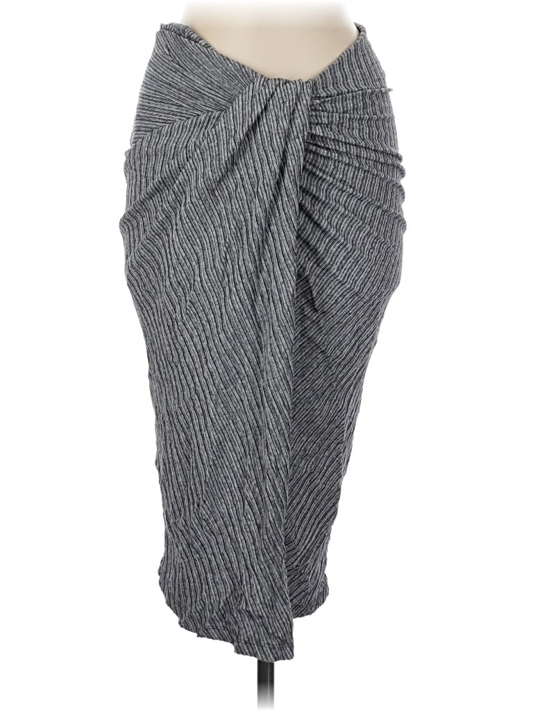 Pre-owned Mm. Lafleur Casual Skirt In Gray
