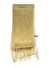 Kimberly C. 100% Polyester Gold Scarf One size - photo 2
