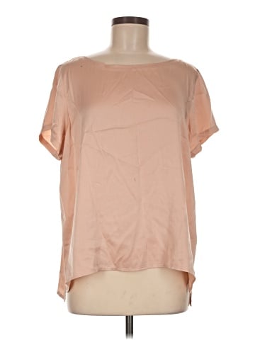 Eileen Fisher Short Sleeve Silk Top (view 1)