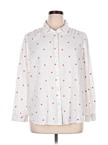 LC Lauren Conrad Long Sleeve Button-Down Shirt (view 1)