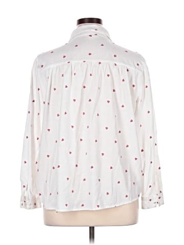 LC Lauren Conrad Long Sleeve Button-Down Shirt (view 2)