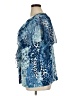 Simonton Says Blue Short Sleeve Blouse Size 1X - photo 5