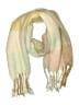 Jeongsook Oh 100% Polyester Ivory Scarf One size - photo 1