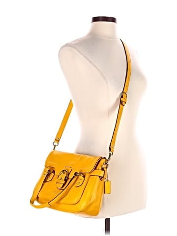 Coach Leather Satchel (view 2)