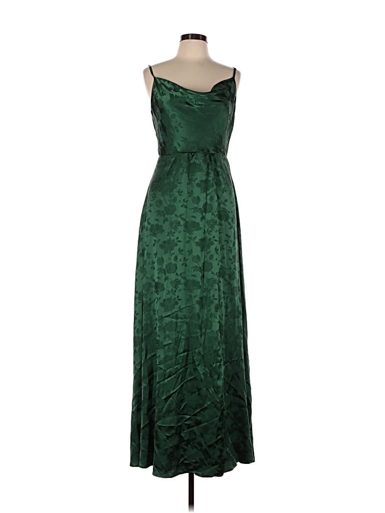 Pre-owned Lulus Cocktail Dress In Green