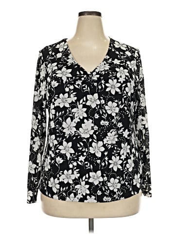 Charter Club Long Sleeve Blouse (view 1)