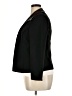 Perceptions 100% Polyester Plaid Black Blazer Size 14 Petite - photo 5