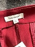 Francesca's Solid Burgundy Shorts Size L - photo 3