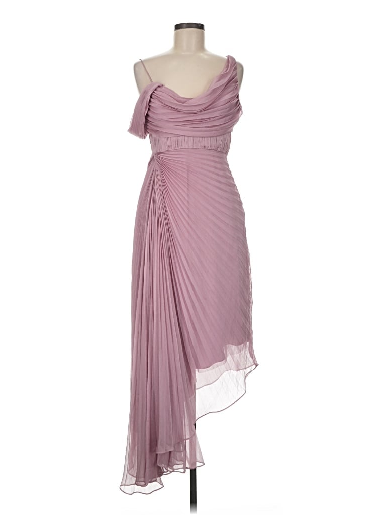 Pre-owned Amur Cocktail Dress In Purple