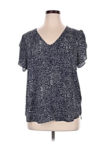 PREMISE Short Sleeve Blouse (view 1)