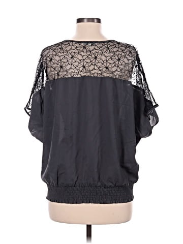 Black Rainn Short Sleeve Blouse (view 2)
