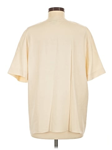 Saks Fifth Avenue Short Sleeve Silk Top (view 2)