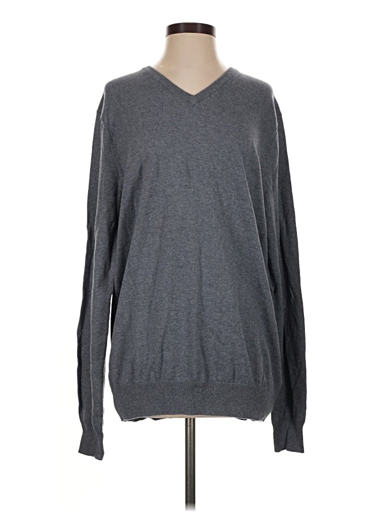 Jcrew Pullover Sweater In Gray