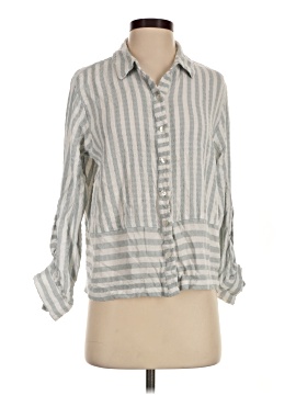Jane and Delancey 3/4 Sleeve Button-Down Shirt (view 1)