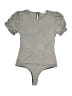 BCBGeneration Gray Bodysuit Size XS - photo 1