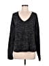 Hem & Thread Tweed Black Pullover Sweater Size L - photo 1