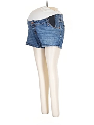 Isabel Maternity Denim Shorts (view 1)