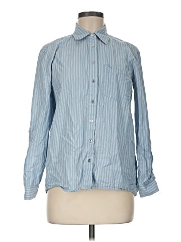 MICHAEL Michael Kors Long Sleeve Button-Down Shirt (view 1)