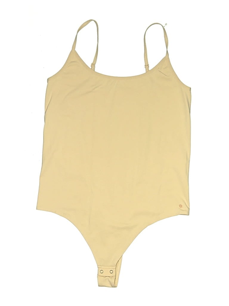 Pre-owned Only Bodysuit In Yellow