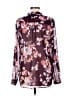 Kut from the Kloth 100% Polyester Purple Long Sleeve Blouse Size L - photo 2