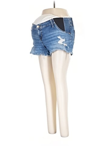 Isabel Maternity Denim Shorts (view 1)