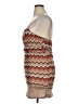 No Comment 100% Polyester Chevron-herringbone Brown Cocktail Dress Size XL - photo 5
