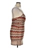 No Comment 100% Polyester Chevron-herringbone Brown Cocktail Dress Size XL - photo 4