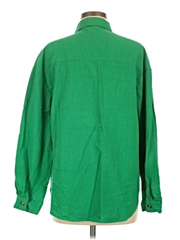 HOTOUCH Long Sleeve Button-Down Shirt (view 2)
