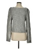 LoveShackFancy Metallic Silver Wool Pullover Sweater Size S - photo 1