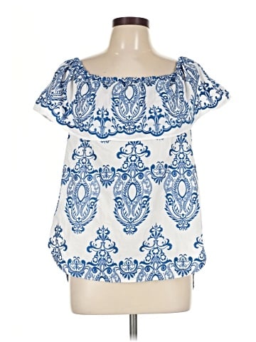 Finley Short Sleeve Blouse (view 1)
