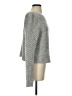 LoveShackFancy Metallic Silver Wool Pullover Sweater Size S - photo 4