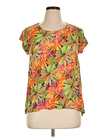 RACHEL Rachel Roy Short Sleeve Blouse (view 1)