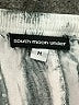 South Moon Under 100% Rayon Tie-dye Silver Shorts Size M - photo 3