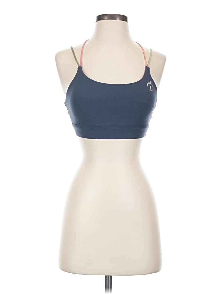 Pre-owned Peloton Sports Bra In Blue