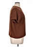 DressBarn 100% Polyester Brown Short Sleeve Top Size XL - photo 4
