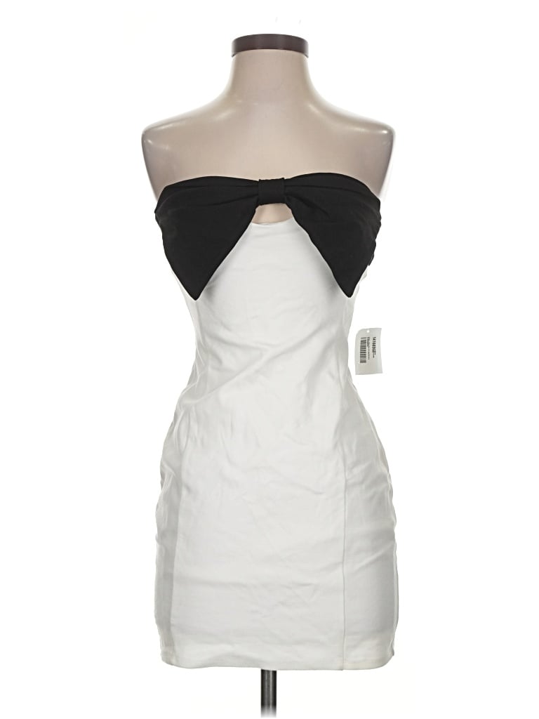 Pre-owned Fore Cocktail Dress In White