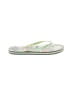 Vera Bradley Tropical Green Flip Flops Size 7 - 8 - photo 1