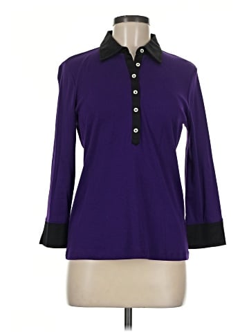 Lauren by Ralph Lauren 3/4 Sleeve Blouse (view 1)