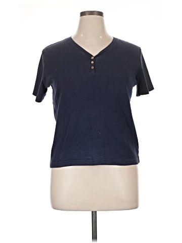 Baxter & Wells Short Sleeve Henley (view 1)