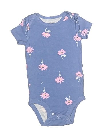 Child of Mine by Carter's Short Sleeve Onesie (view 1)