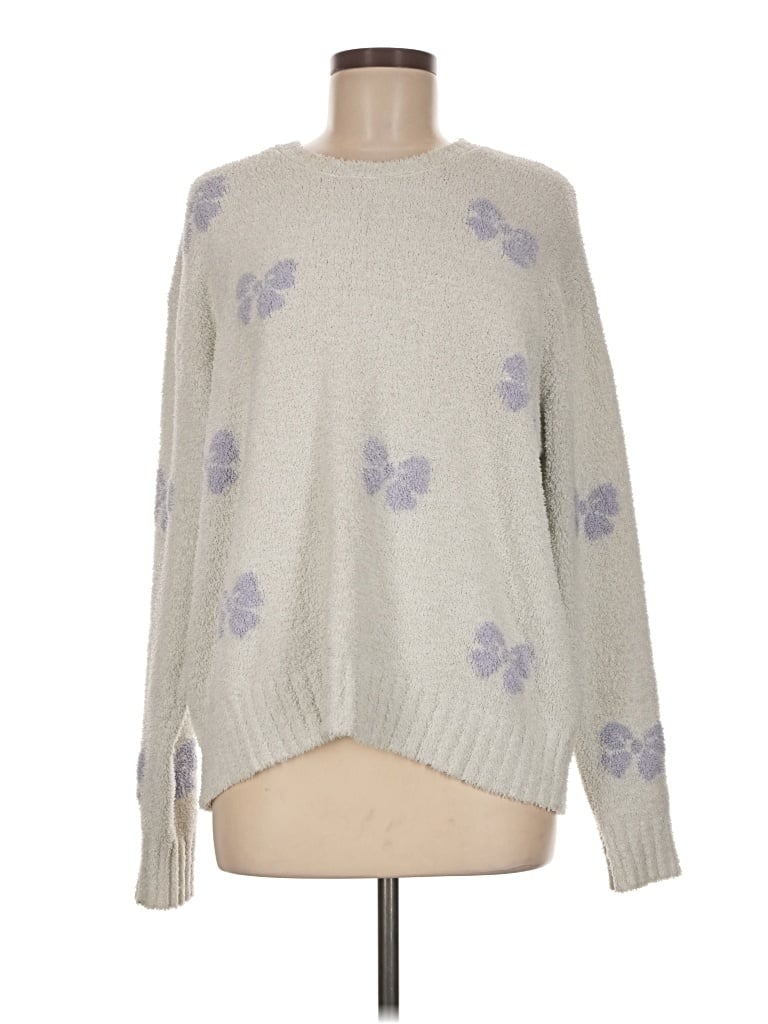 Pre-owned Splendid Pullover Sweater In Gray