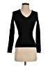 Moda International 100% Cotton Black Pullover Sweater Size XS - photo 1