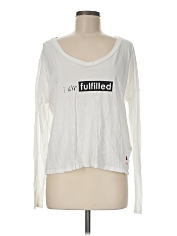 Peace Love World Long Sleeve T-Shirt (view 1)