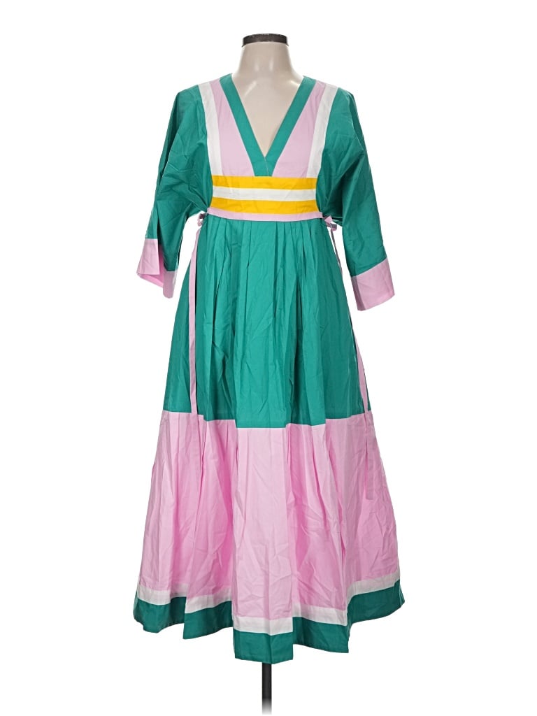 Pre-owned Corey Lynn Calter Casual Dress In Green